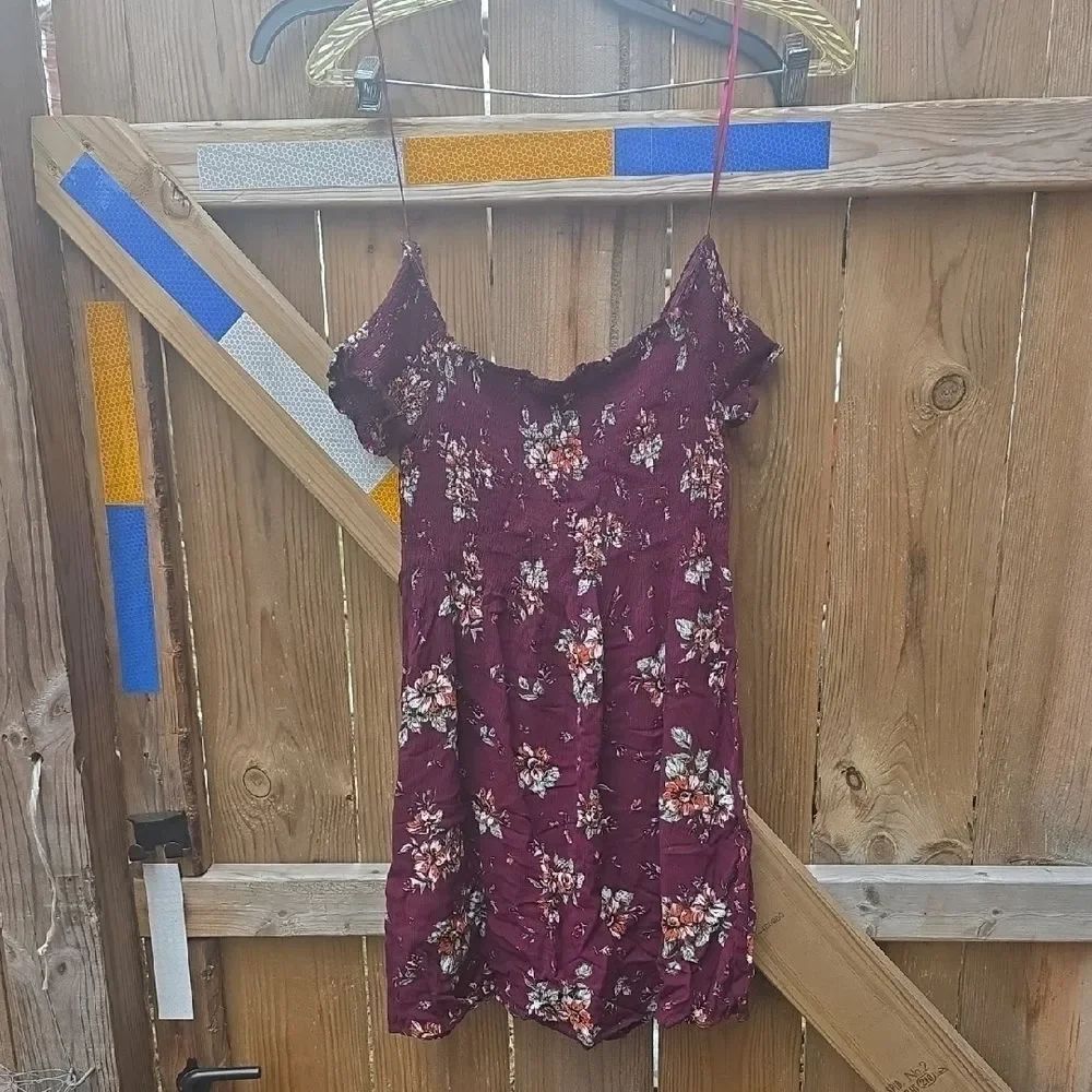 Floral Off-Shoulder Dress